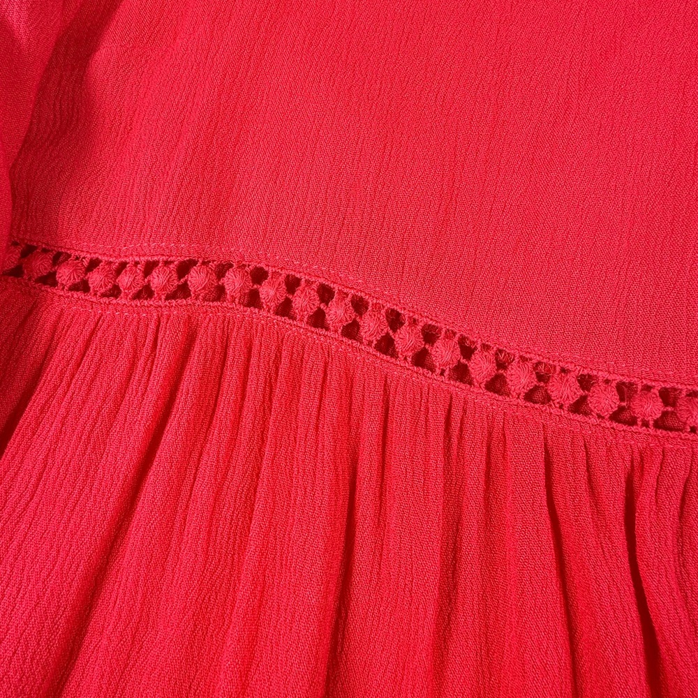 Umgee Coral Cold-Shoulder Tunic Dress Womens XL - Picture 2 of 11